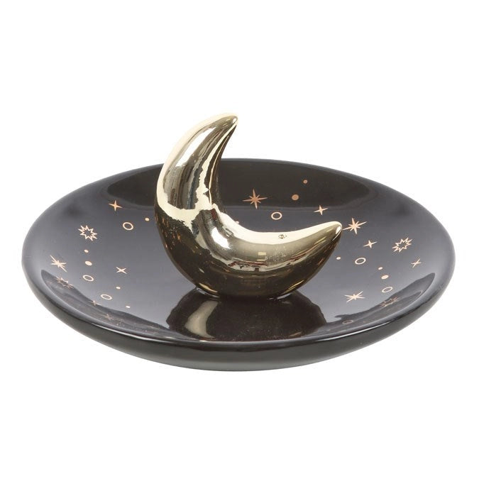 Crescent Moon Incense Holder